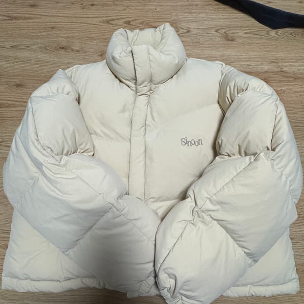 시눈 푸퍼패딩 버터색