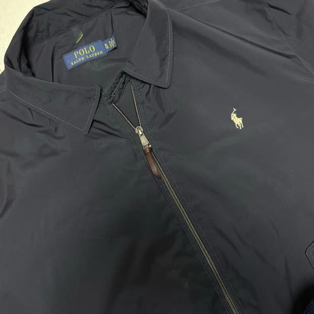 폴로랄프로렌 나일론 블루종자켓 Xl 다크네이비 / 헤링턴 바이스윙 베이퍼