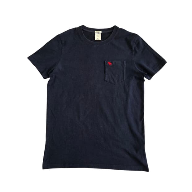 Abercrombie 아베크롬비 빈티지 포켓 반팔 티셔츠