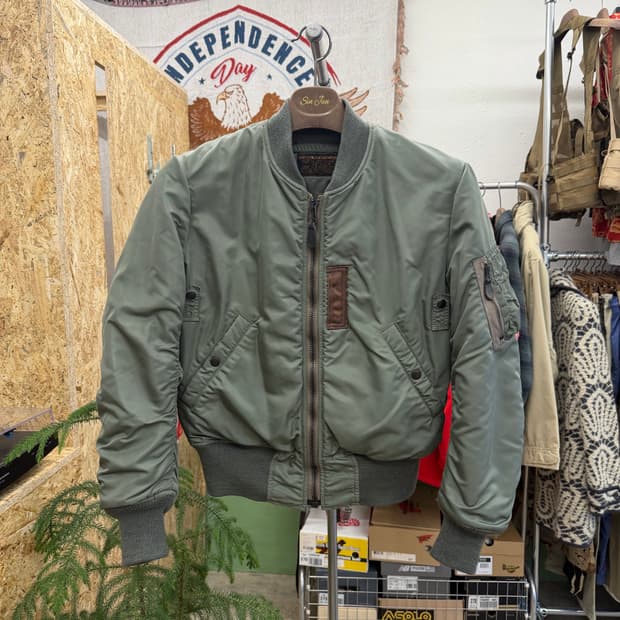 리얼맥코이 MA-1 플라이트자켓 플레인