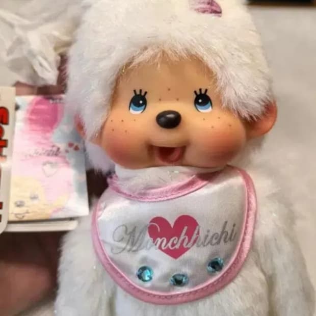 해외 배송중 상품) 흰토끼 고전 몬치치 새상품급 텍 포함