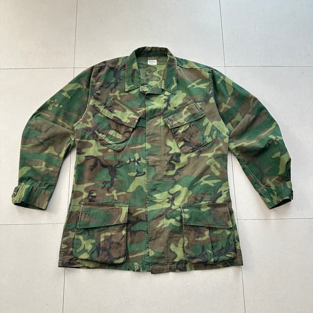 미군 69년 ERDL 우드랜드 정글자켓 M-L 