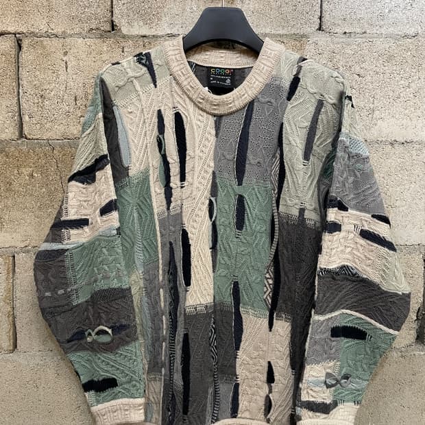 쿠지 Coogi OG 케이블 니트