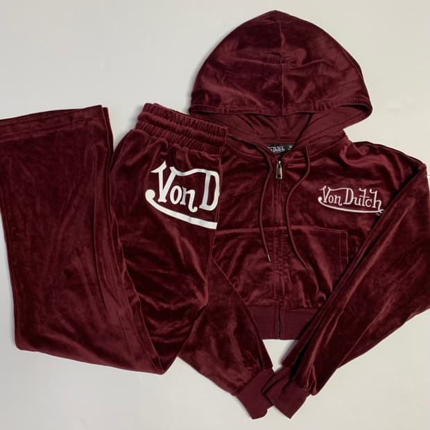 [새제품] 본더치 벨루아 벨벳 셋업