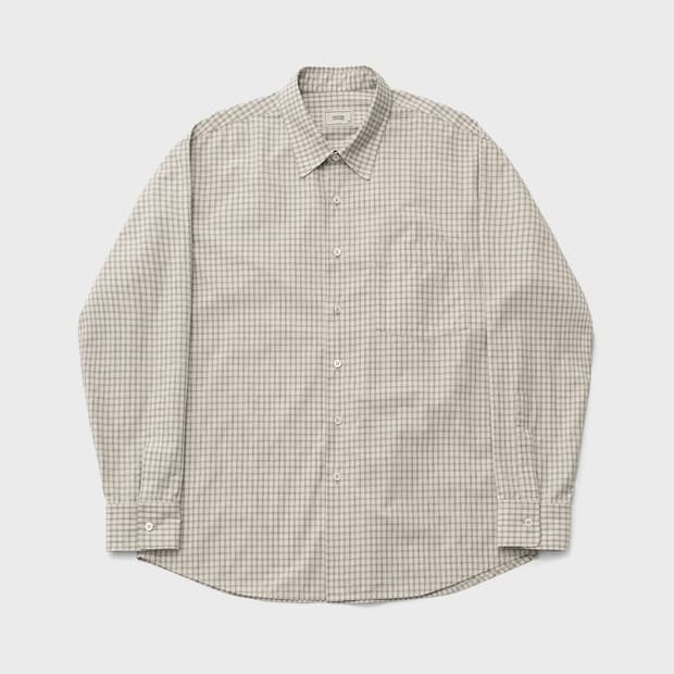 어나더오피스 오디너리 체크 셔츠