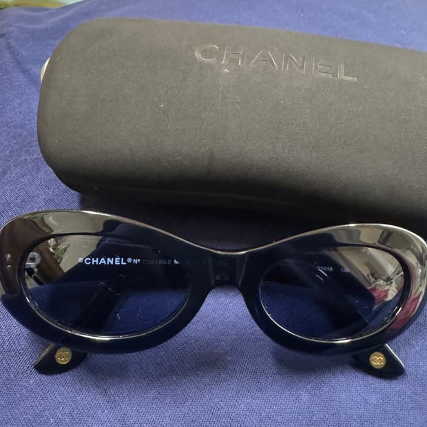 샤넬 빈티지 선글라스
