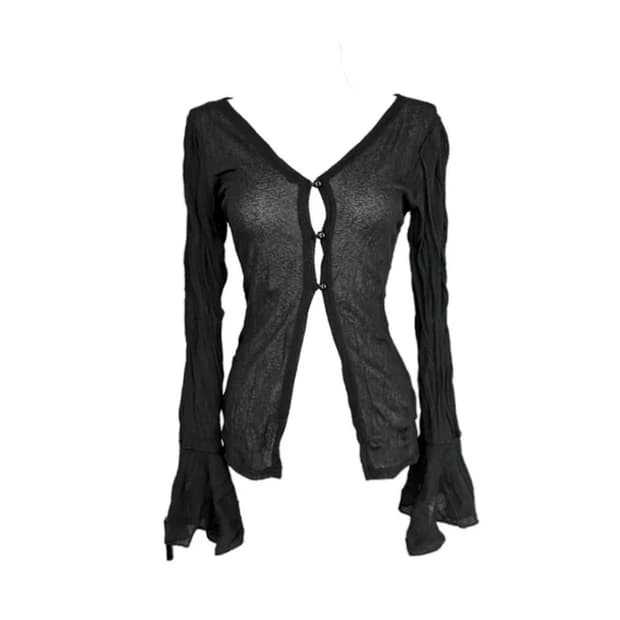 SKuiB wave slim cardigan