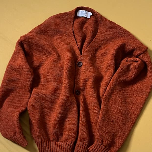 케리울른밀즈 가디건 오렌지 m