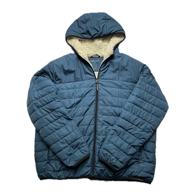 캘빈클라인 양털 후드 패딩 후리스 중고 구제 빈티지