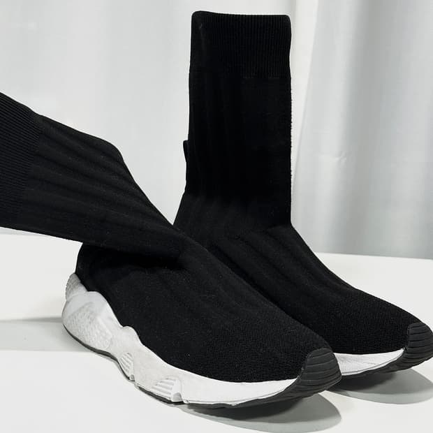 타임 TIME 삭스 앵클 부츠