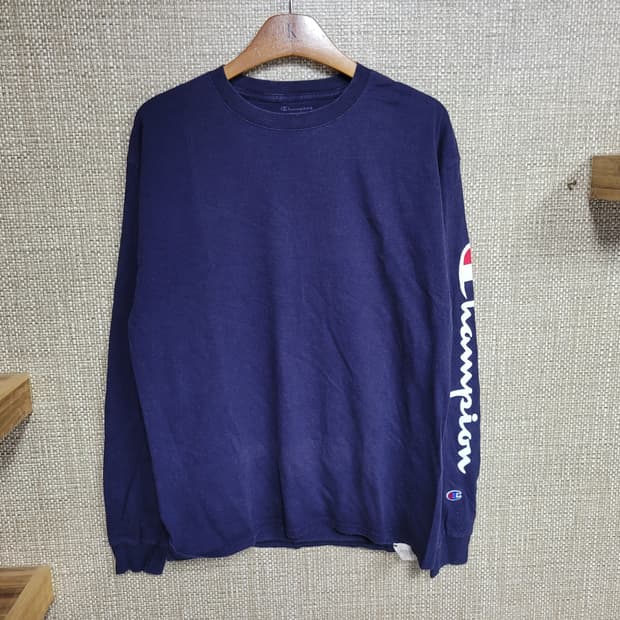 L 100사이즈 챔피언 긴팔 티셔츠 빈티지 