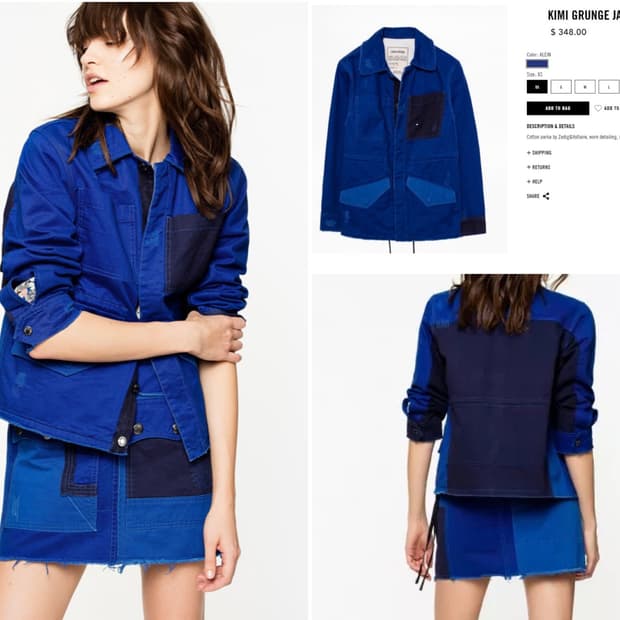 Zadig & Voltaire 쟈딕앤볼테르 여성 야상 자켓