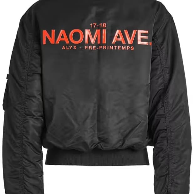 Alyx x Alpha Industries 알릭스 x 알파 봄버 자켓