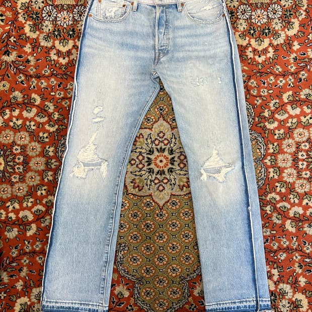 [32] LEVIS 리바이스 연청 프리미엄 데님팬츠