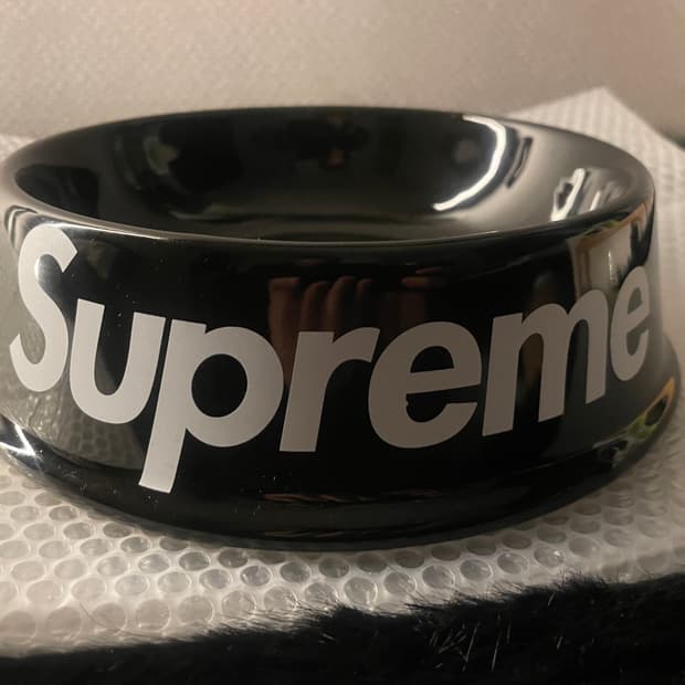 Supreme 11/SS  Dog Bowl Black Logo