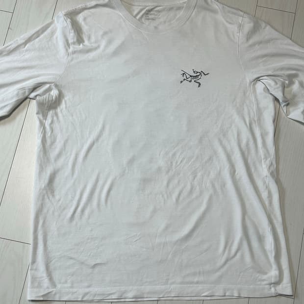 아크테릭스 아크멀티 버드 로고 롱슬리브 티셔츠 화이트 L