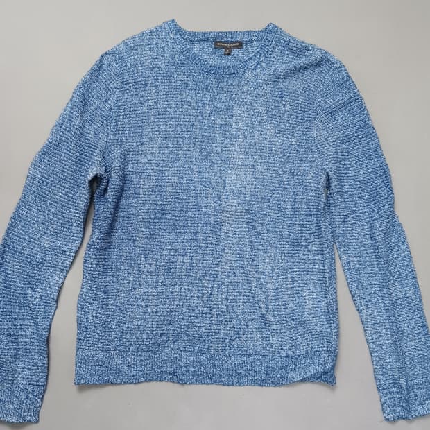 [S] 바나나리퍼블릭 멜란지 블루 니트 스웨터