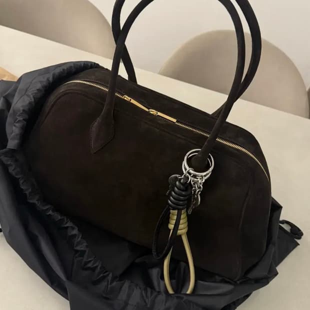 ORR 오르 스웨이드 커비백 브라운 M (새상품)