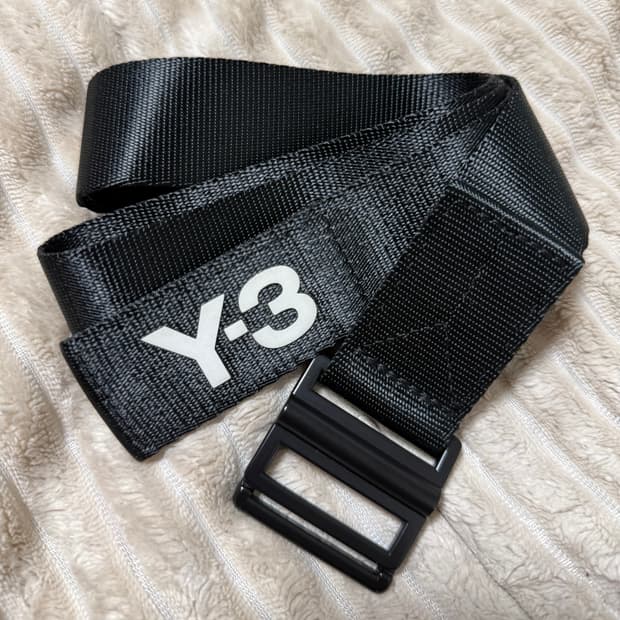Y-3 클래식 로고 벨트
