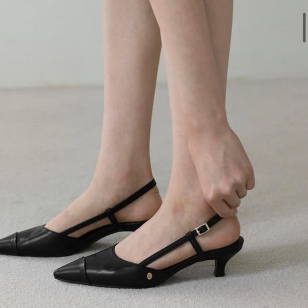 사뿐 아린스 베이직 슬링백 5cm 구두 235