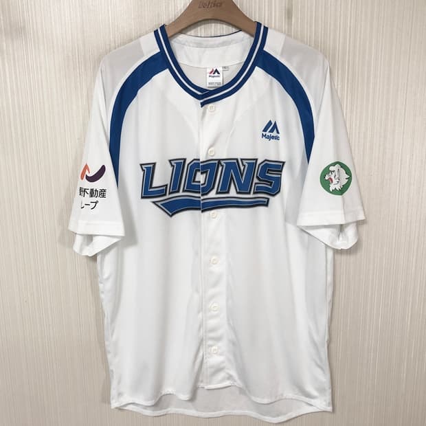 NPB 마제스틱 사이타마 세이부라이온즈 유니폼/져지 L