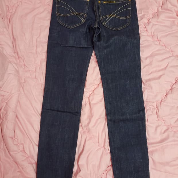 정품)급처미사용새상품!비비안웨스트우드X LEE 콜라보 데님 청바지 팬츠 