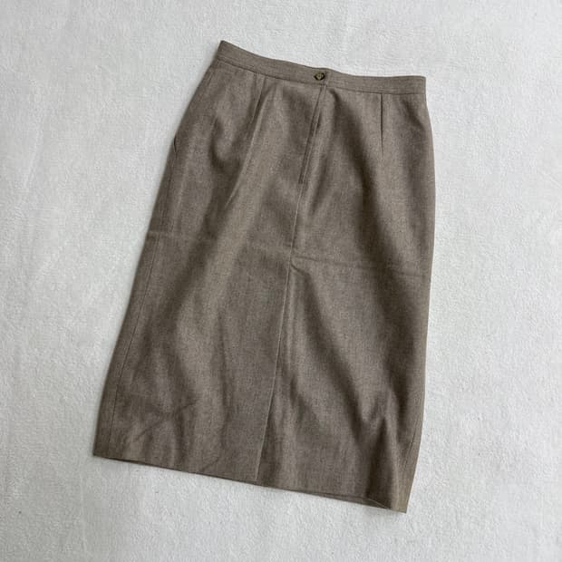 44 구찌 린넨 클래식 스커트 0330T