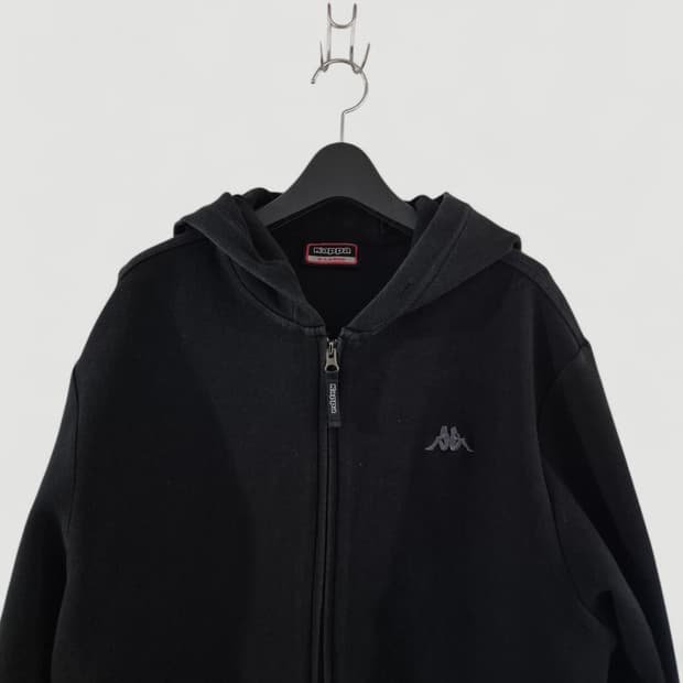 [100~105]카파 스몰로고 후드집업 스판