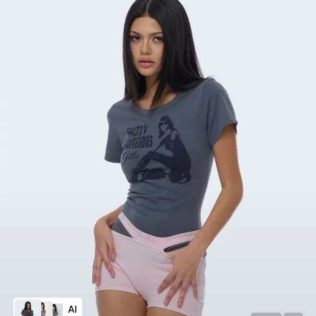 길라아카이브 반팔티셔츠 DANGER GIRL CROP T-SHIRTS