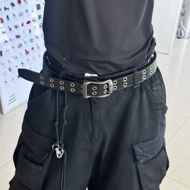 Dickies double eyelet belt 새상품 디키즈 벨트