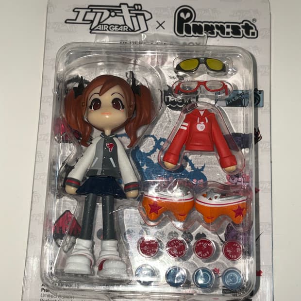 에어기어x핑키스트리트 콜라보 피규어