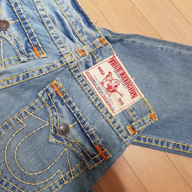 32 / USA 트루릴리전 빌리수퍼티 /일자데님/2형410