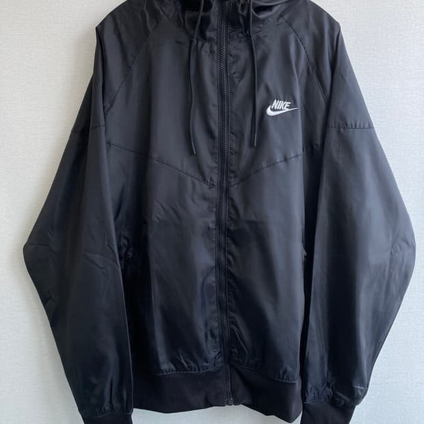 나이키 윈드러너 경량 바람막이 블랙 L