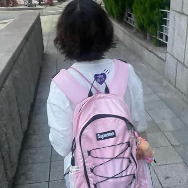 슈프림 22SS 백팩 핑크