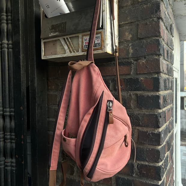 2000s JPN 핑크 모리걸 백팩