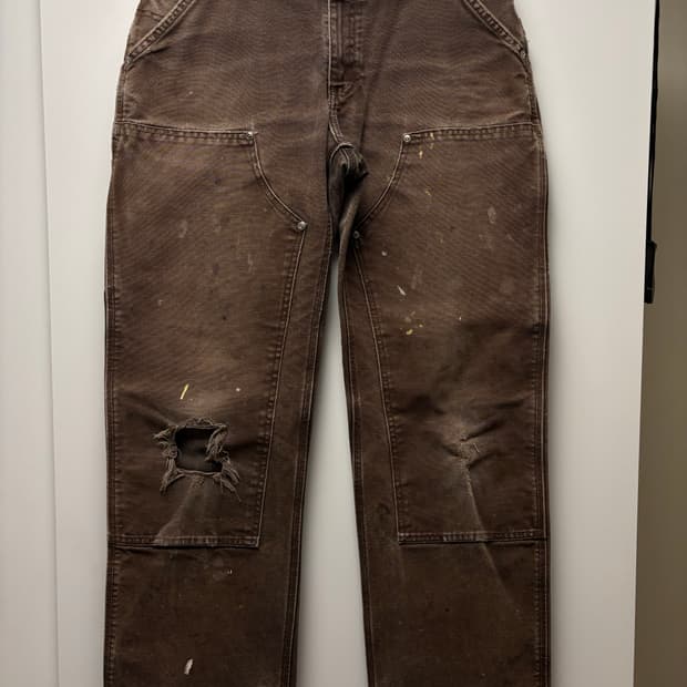 2000s 칼하트 더블니 팬츠