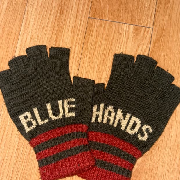 캐피탈 블루핸즈 핑거리스 장갑