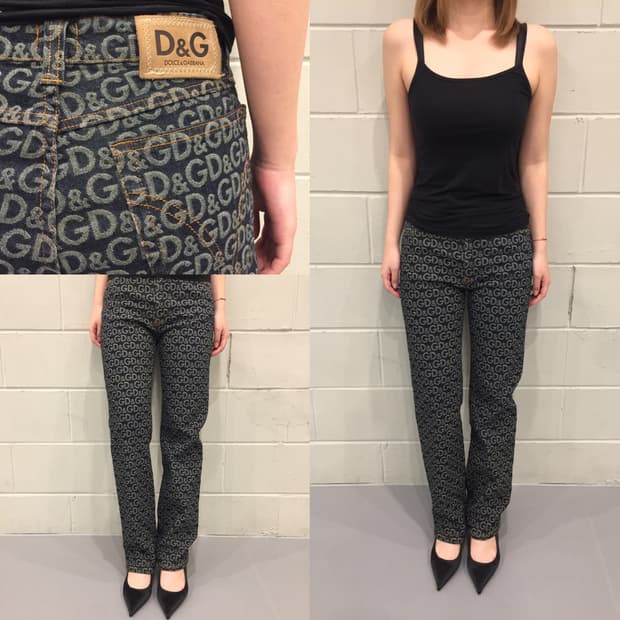 돌체앤가바나 D&G 모노그램 팬츠