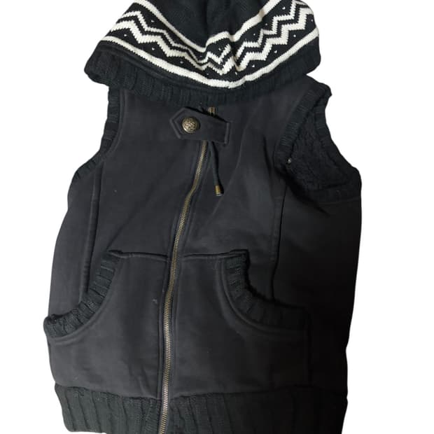 JAPAN VINTAGE 조끼 집업