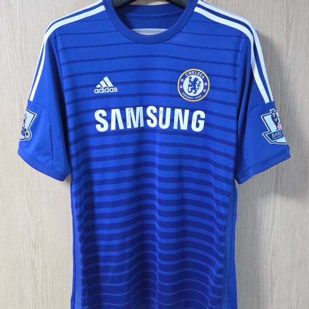 (착샷) 아디다스 첼시 유니폼 14-15 시즌 홈 져지