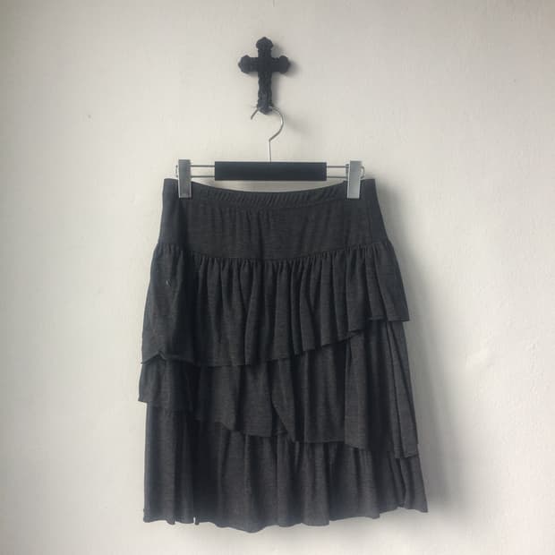 Layer midi skirt