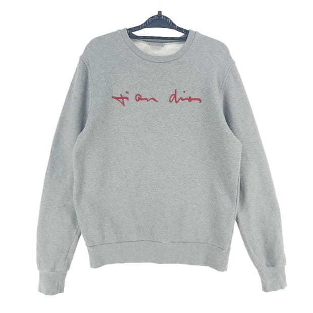 [XS(S)]디올 그레이 기모 맨투맨[Y62-038]