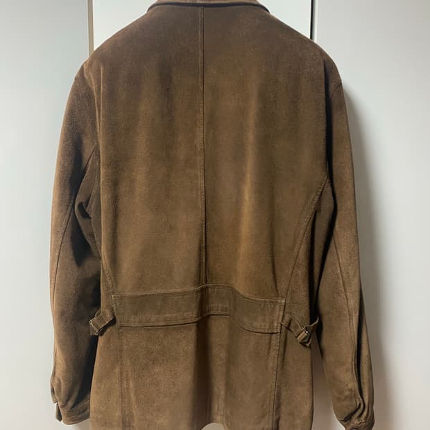 옷정리중. 폴로 스웨이드 어드저스트 자켓 급처 RRL 알든