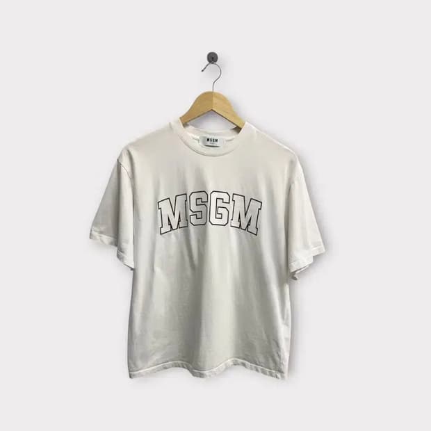 MSGM 라운드 티셔츠 M