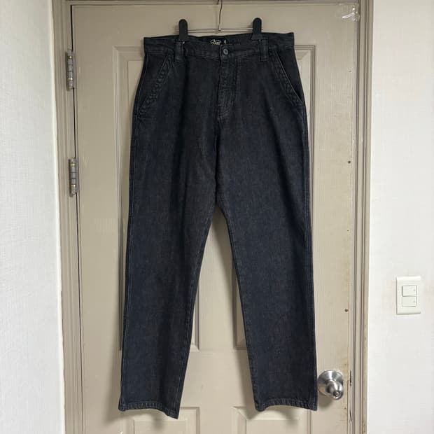 데우스엑스 마키나 흑청 블랙 데님