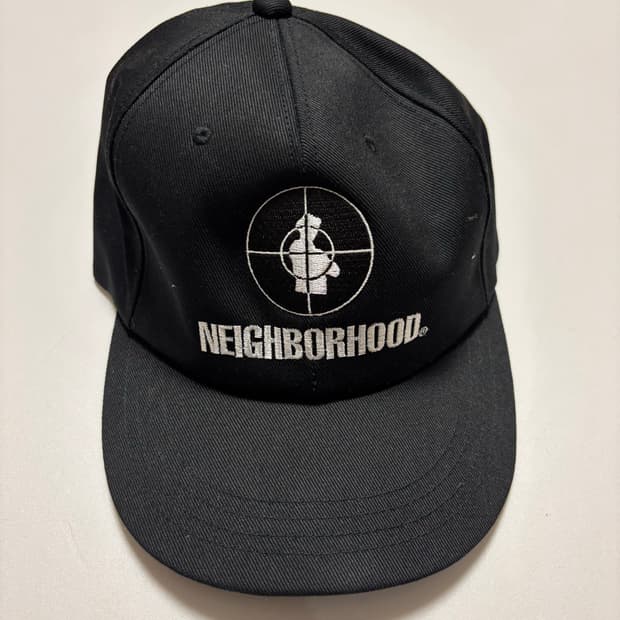 네이버후드 퍼블릭 에너미 콜라보 볼캡
