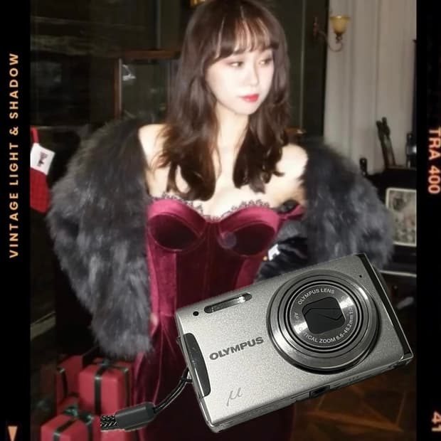 필름 색감 빈티지 디카 올림푸스 뮤 1060 작례o