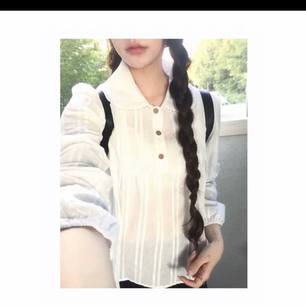 빈티지느낌나는 카라티 셔츠