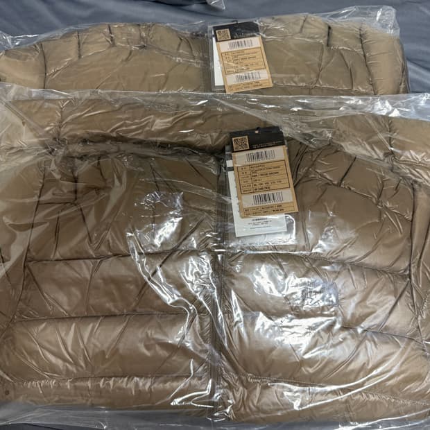 노스페이스 마티에르 EX RDS 다운 후디 베이지 그레이 - 25FW