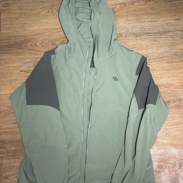 산산기어 인슐레이션 후디 자켓 라이트 그린